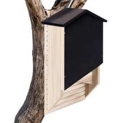 Outdoor Shelter for Bat Reusable Wooden Shelter Box Nest Decor