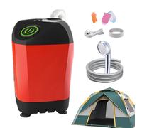 Outdoor Shower for Camping, Portable Camping Shower | Small Camping Shower Bag with Pump - Removable Outdoor Shower Head, Camping Shower Kit to Stay Li