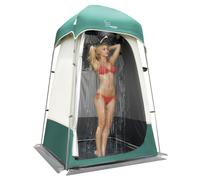Outdoor Shower Tent Changing Room Privacy Portable Camping Shelters (White+Green)