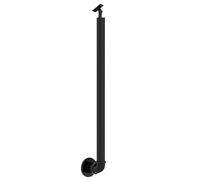 Outdoor Side Mount ils for 1-3 Step Porches Metal Wrought Iron Transition Railings with AccessoriesStaircase Safety Support Easy Installation