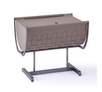 Outdoor Side Table - Stainless Steel Frame, Durable Construction, Strong Load-Bearing Capacity, Ideal for Living Room, Bedroom, Balcony