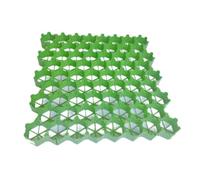Outdoor Sidewalk PaversGravel Stabilization Gridsfor Ground Reinforcement Paths Shed Base and Light Vehicle Driveways(Style 25cm4 pieces)