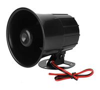 Outdoor Siren DC 6-12V Security Alarm Siren Alarm Horn 110dB Black