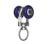 Outdoor Sliding Door Track System for Gazebo, 1m to 15m Adjustable Rail & Fittings, Front Door & Bay Window Ceiling Mount, 5 Roller Hooks, Easy Installation
