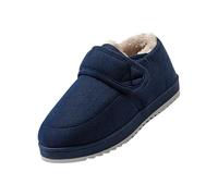 Outdoor Slippers For Women Waterproof - Women'S Soft-Soled Non-Slip Warm Cotton Boots - Adjustable Magic Shoes Memory Foam Slipper Fleece Lined Comfortable Footwear Cosy Booties Outdoor Indoor