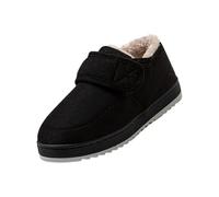 Outdoor Slippers For Women Waterproof - Women'S Soft-Soled Non-Slip Warm Cotton Boots - Adjustable Magic Shoes Memory Foam Slipper Fleece Lined Comfortable Footwear Cosy Booties Outdoor Indoor