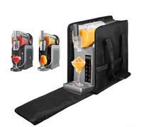 Outdoor Slushie Machine Travel Bag, Portable Storage Bag with Multi-Pocket and Handles For Outdoor Slushie Machine, 46x46x18cm