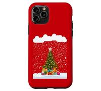 Outdoor snow Christmas fir Tree fresh snowflakes falling Case for iPhone 11 Pro
