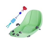 Outdoor Snow Sledge, Adjustable Snow Sledge, Adjustable Slide with Non-Slip Seat, Snow Sledge with Pull Rope and Safety Belt for , Boys and Fami