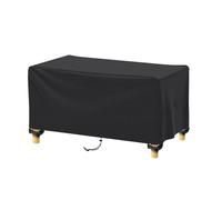 Outdoor Sofa Covers Waterproof 120 L x125 W x 85 H cm Waterproof Cover for Garden Furniture 600d,Outdoor Table Cover Square,Tear-Resistant, Covers for Garden Furniture Sets Rattan,UV Safe Windproof