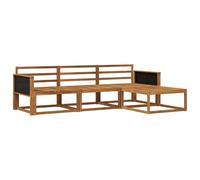 Outdoor Sofa Set 4 pcs Garden Furniture Patio Backyard Seating Modular vidaXL