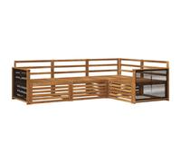 Outdoor Sofa Set 4 pcs Sectional Garden Furniture Terrace Seating Patio vidaXL