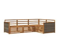 Outdoor Sofa Set 4 pcs Sectional Garden Furniture Terrace Seating Patio vidaXL
