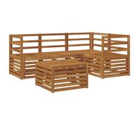 Outdoor Sofa Set 5 pcs Polyester vidaXL