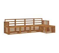 Outdoor Sofa Set 5 pcs Solid Acacia Wood Garden Furniture Patio Seating vidaXL