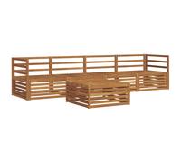 Outdoor Sofa Set 5 pcs Solid Acacia Wood Sectional Garden Furniture vidaXL