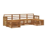 Outdoor Sofa Set 6 pcs Sectional Garden Furniture Terrace Seating Patio vidaXL