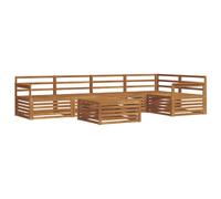 Outdoor Sofa Set 6 pcs Sectional Garden Furniture Terrace Seating Patio vidaXL