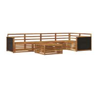 Outdoor Sofa Set 6 pcs Sectional Garden Furniture Terrace Seating Patio vidaXL
