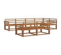 Outdoor Sofa Set 7 pcs Furniture Garden Patio Seating Modular Poolside vidaXL