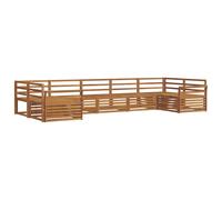 Outdoor Sofa Set 7 pcs Sets Furniture Garden Sofas Modular Sectionals vidaXL