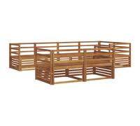 Outdoor Sofa Set 7 pcs Sectional Garden Furniture Terrace Seating Patio vidaXL