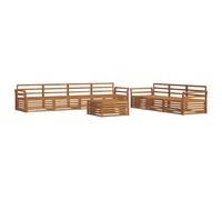Outdoor Sofa Set 8 pcs vidaXL
