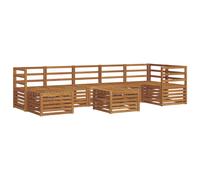 Outdoor Sofa Set 8 pcs Sectional Garden Furniture Terrace Seating Patio vidaXL