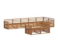 Outdoor Sofa Set 8 pcs vidaXL
