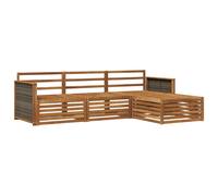 Outdoor Sofa Set Sectional Garden Furniture Terrace Seating Modern vidaXL