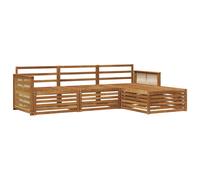 Outdoor Sofa Set Sectional Garden Furniture Terrace Seating Modern vidaXL