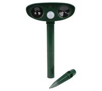 Outdoor Solar Animal Repeller with PIR Motion Sensor, Cat Deterrent for Garden, IP44 Weatherproof Pest Control Device to Repel Dogs Squirrels