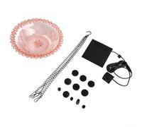 Outdoor Solar Bird Bath Fountain Enhance Your Garden with Nature Friendly Aesthetics (Pink)