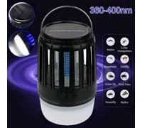 Outdoor Solar Bug Zapper Light , Uv Mosquito Control Lantern