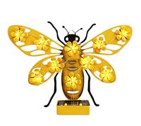 Outdoor Solar Butterfly Light - Waterproof LED Wall Lantern, Cute Decorative Ambient Landscape, Garden Fence Porch Hanging Art, for Yard Terrace Courtyard Pathway Balcony Park