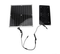 Outdoor Solar Exhaust Fan Powered by 30W Solar Panel for Ventilation in Chicken Coops Greenhouses Dog Houses and RVs (Fan)