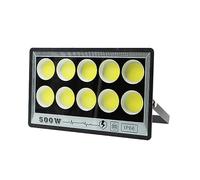 Outdoor Solar Flood Lights IP65 Waterproof LED Spotlight 50W 100W 200W 300W COB 500W Cold White Perfect for rden Patio Backyard Lighting