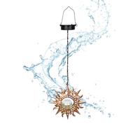 Outdoor Solar Garden Lights - Star Moon Sun Shape Decorative Lamp, Waterproof Solar Powered Yard Lights | Landscape Path Walkway Driveway Lawn Patio Decoration Lighting for Outdoor Home Garden Use