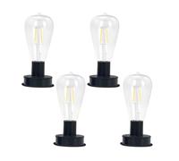 Outdoor Solar Lamp Replacement Part Bright LED Bulbs Energy Efficient for Weatherproof Garden Lights and Decorations ABS Solar Light Accessories