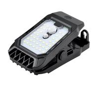 Outdoor Solar Lamp - Solar Lamps for Outside Waterproof,Clamp-On LED Decoration with Motion Sensor for Pathway Yard Backyard Fence Patio Porch Garage