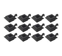 Outdoor Solar Lamps Garden Lamp Patio Pathway Solar Light LED Square vidaXL