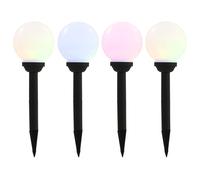 Outdoor Solar Lamps Garden Patio Path Solar Light LED Spherical RGB vidaXL