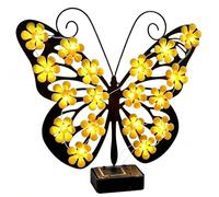 Outdoor Solar Lights Heavy Duty Artistic Metal Wall Decor