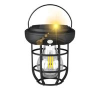 Outdoor Solar Lights - Led Waterproof Camping Lantern for High Brightness Illumination, Multifunctional Design with Motion Sensor Function, Hanging Lantern for Porches Garden Yard Patio Tent