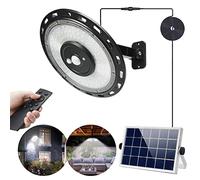 Outdoor Solar Lights with Remote,108 LED 1200 LM Solar Security Motion Sensor Lights IP65 Waterproof Solar Wall Light for Indoor Yard Barn Gazebo Patio Porch,Shed Light Upgrade Day Work Mode