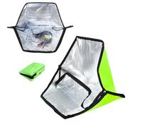 Outdoor Solar Oven - Foldable Cooking Utensil for Food Warming - Solar Oven for Off-Grid Living - For Enthusiasts Family Adventurers Hiking Backpacks, Camper Life