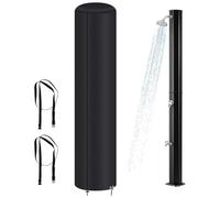 Outdoor Solar Shower - Waterproof Sunproof Cover for Camping and Backyard Pools, Heavy Duty Fabric Shielding with Easy Installation Foldable Design, Ideal for Garden Patios and Outdoor Showers