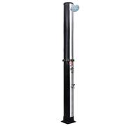 vidaXL Outdoor Solar Shower with Shower Head and Faucet 35 L Showering Stand