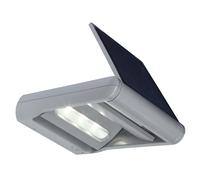 Solar Wall LED Lamp 12W Garden Walkway Patio Light Sensor 320° Adjustable Angle