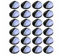 Outdoor Solar Wall Lamps Garden Lighting Patio Solar Light LED Round vidaXL